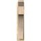 Ekena Millwork Westlake Slat Rough Sawn Outlooker, Douglas Fir, 6"W x 20"D x 32"H OUT06X20X32WTL06RDF - alternate 2